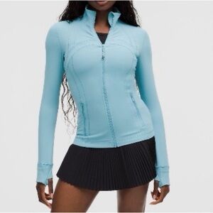 Lululemon Athletica Teal Jacket Washed Blue 8 Define Nulu Workout Athletic
